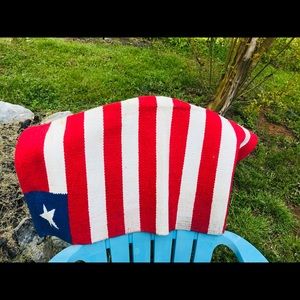 Flag western saddle pad